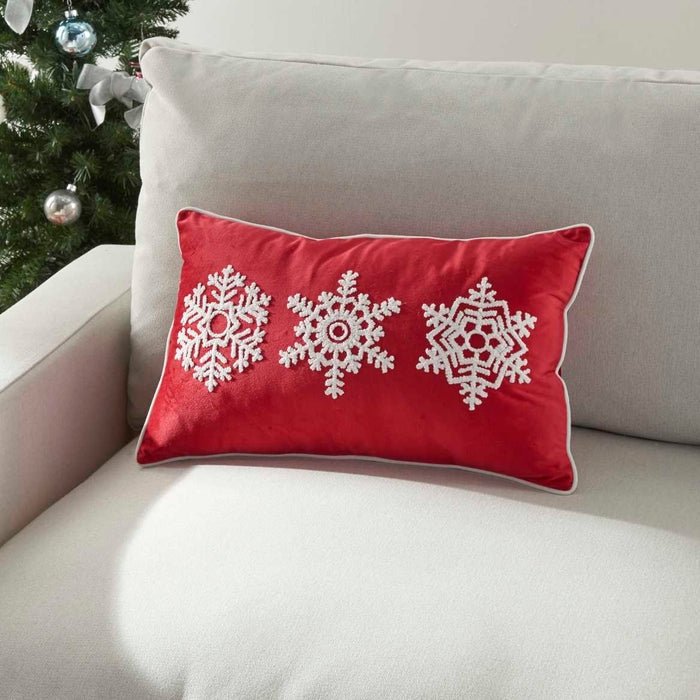 Holiday Pillow L1905 Red Pillow - Rug & Home