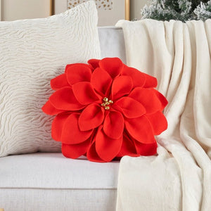 Holiday Pillow L2374 Red Pillow - Rug & Home