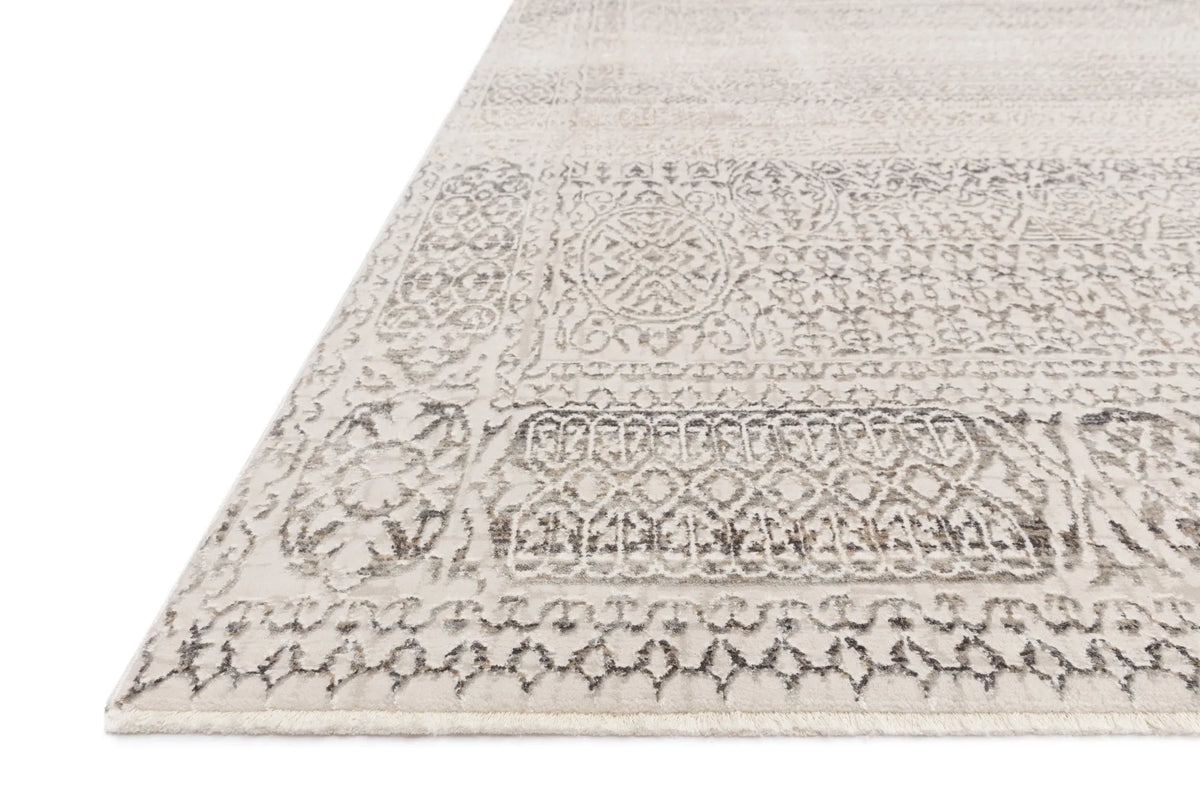 Homage HOM-05 Ivory / Silver Rug - Rug & Home