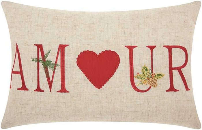 Home for the Holiday L1611 Natural Pillow - Rug & Home