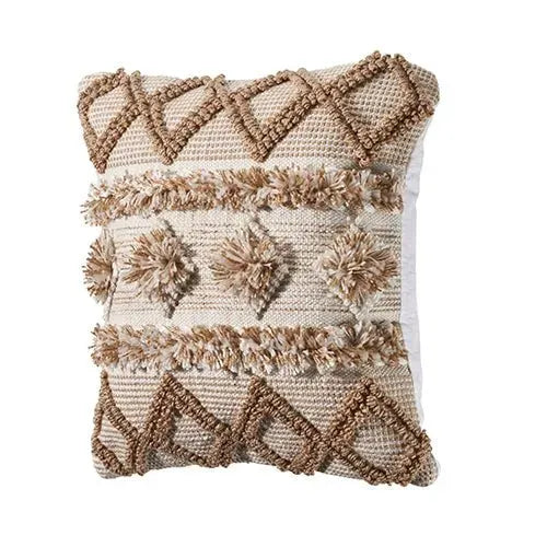 Homestead 07453BEW Beige/White Pillow