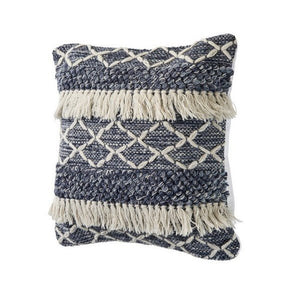 Homestead 07457NVI Navy/Ivory Pillow - Rug & Home