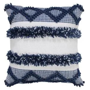 Homestead 07775NAV Navy Pillow - Rug & Home