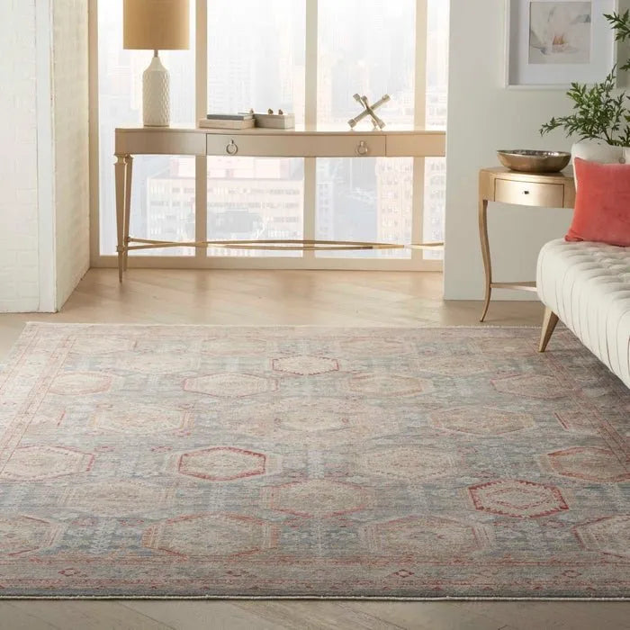 Homestead HMS01 Light Blue Multi Rug - Rug & Home