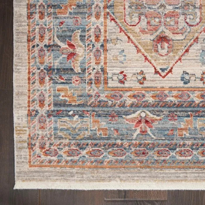 Homestead HMS03 Blue/Grey Rug - Rug & Home