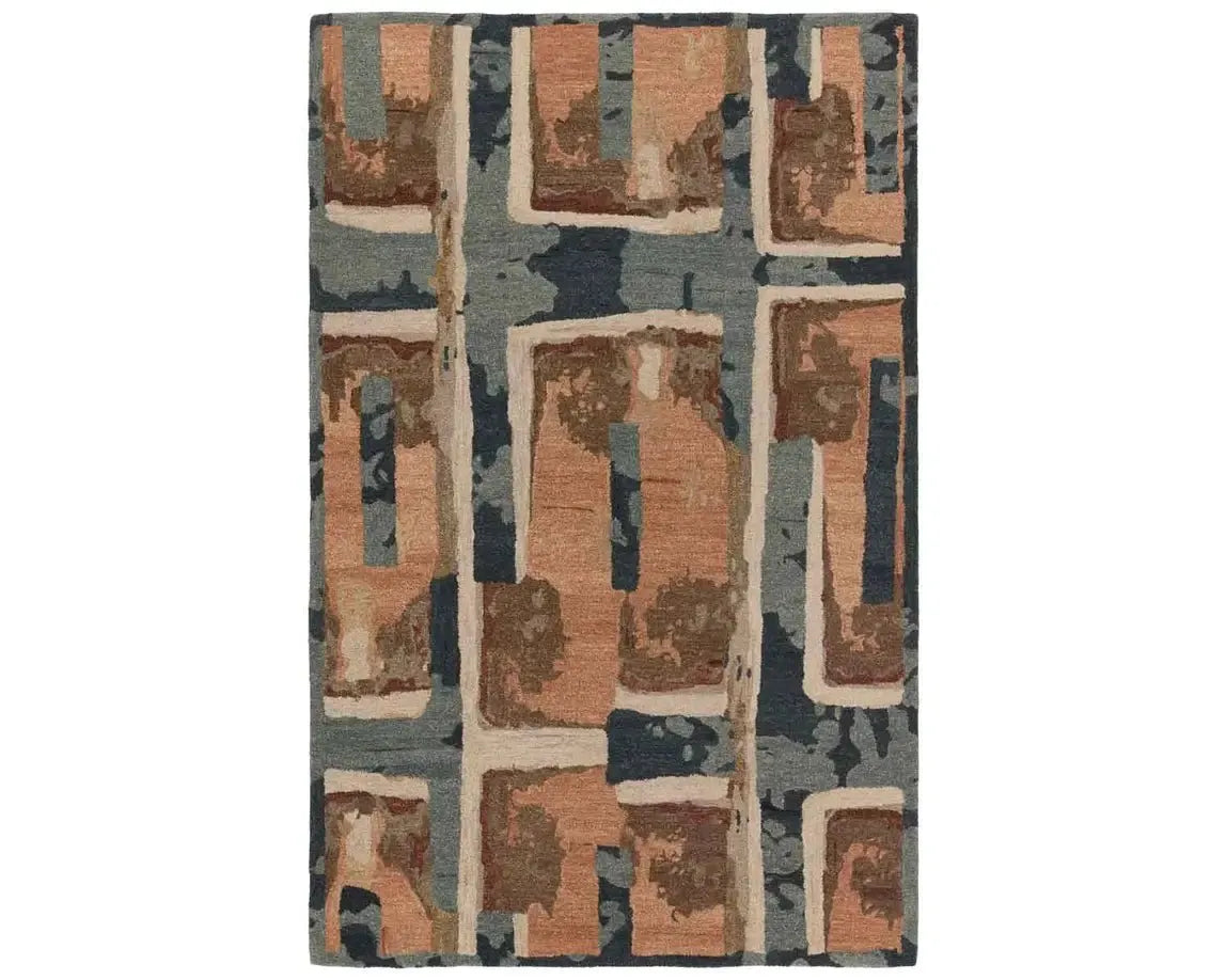 Honeycomb HNC04 Brown/Grey Rug - Rug & Home