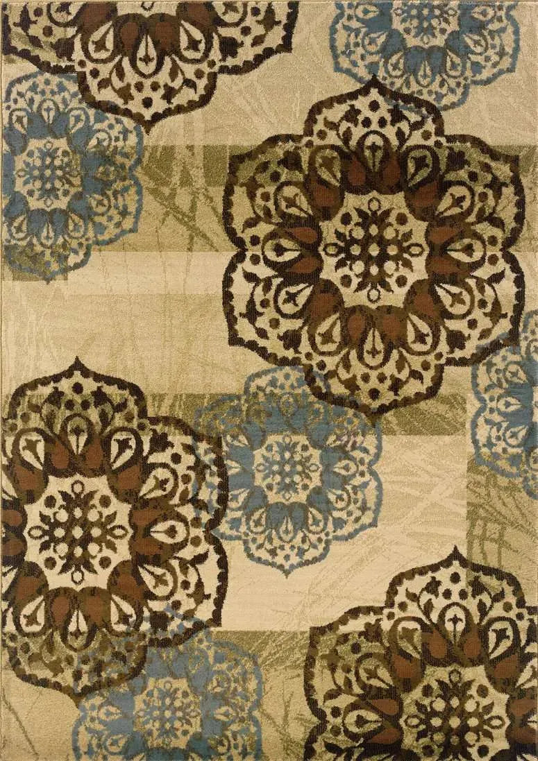 Hudson 2797C Beige Blue Rug