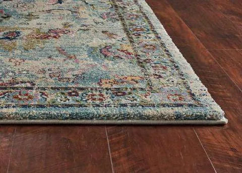 Hue 4705 Farrah Lt Blue Rug - Rug & Home