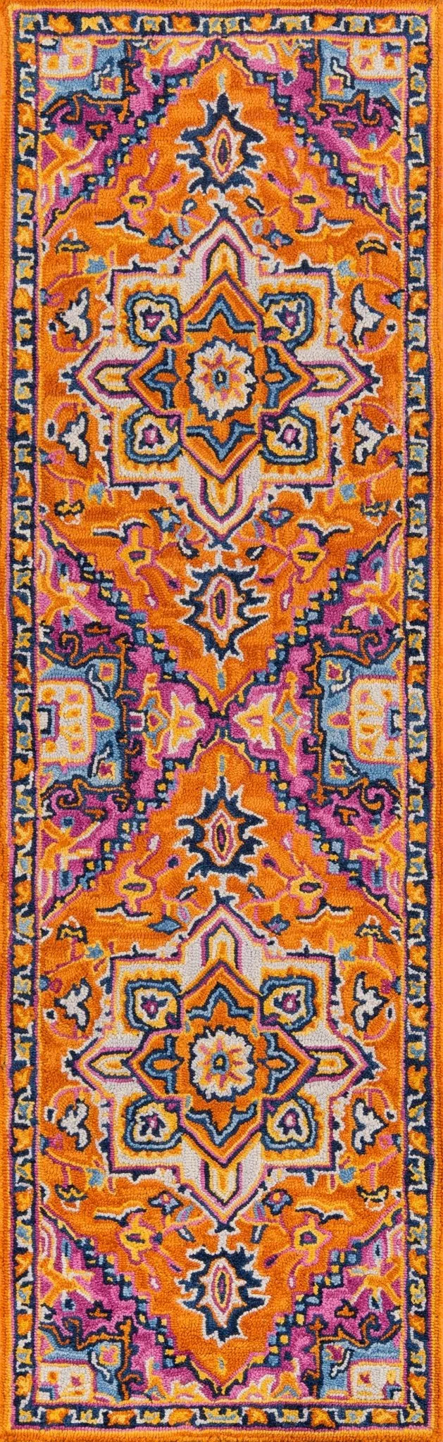 Ibiza IBI-2 Orange Rug - Rug & Home