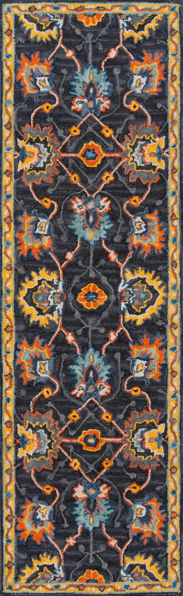 Ibiza IBI-3 Charcoal Rug - Rug & Home