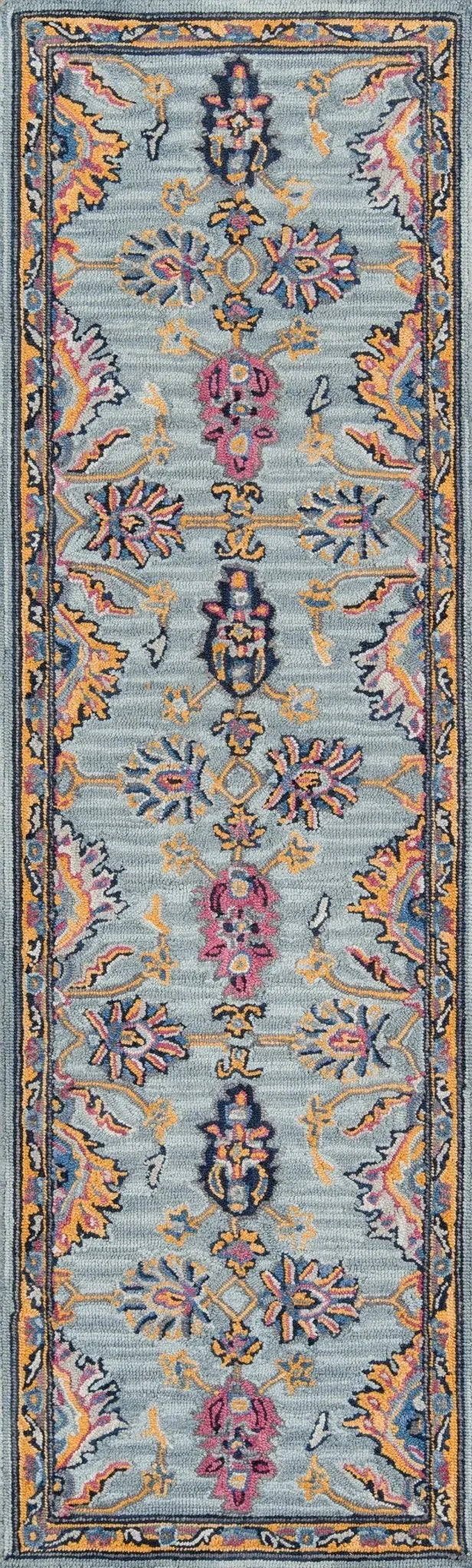 Ibiza IBI-4 Blue Rug
