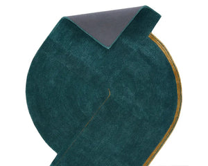 Iconic ICO03 Teal/Gold Rug - Rug & Home