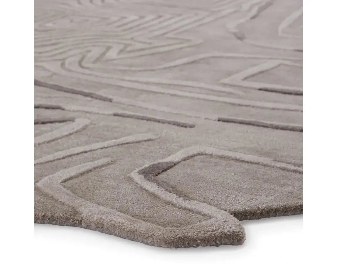 Iconic ICO07 Grey Rug - Rug & Home