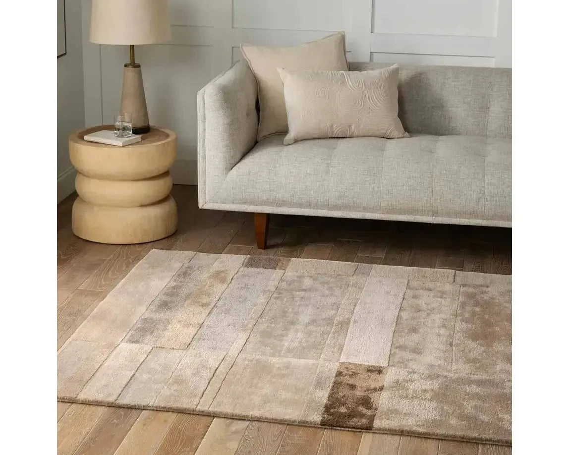 Iconic ICO08 Beige/Cream Rug