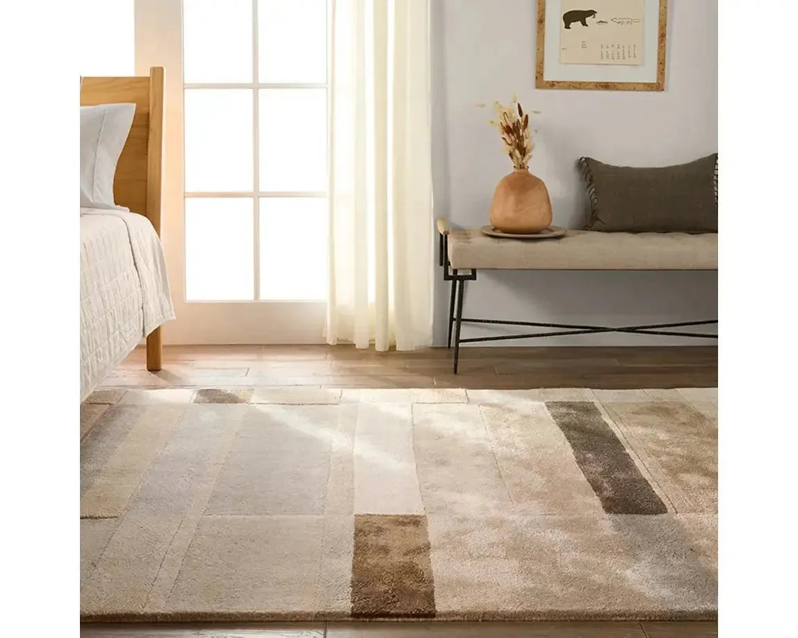 Iconic ICO08 Beige/Cream Rug