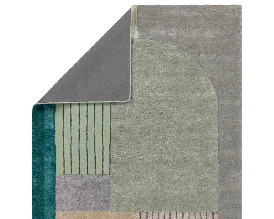 Iconic ICO10 Sage/Grey Rug