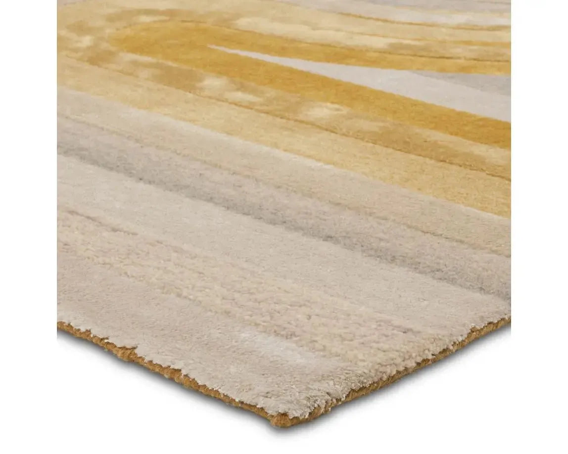 Iconic ICO13 Cream/Yellow Rug - Rug & Home