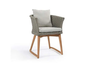 Ida Outdoor Dining Chair Grey - Rug & Home