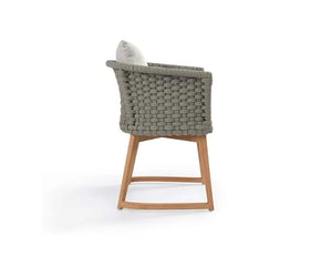 Ida Outdoor Dining Chair Grey - Rug & Home