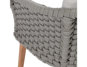 Ida Outdoor Dining Chair Grey - Rug & Home