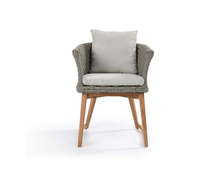 Ida Outdoor Dining Chair Grey - Rug & Home