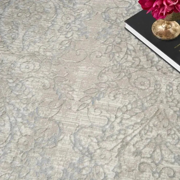 Iliana ILI01 Beige/Grey Area Rug