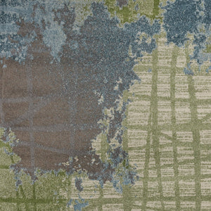 Illusions 6207 Visions Green/Blue Rug - Rug & Home