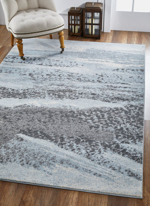 Illusions 6221 Mist Blue/Grey Rugs - Rug & Home