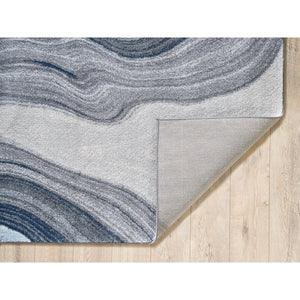 Illusions 6227 Blue/Grey Marble - Rug & Home