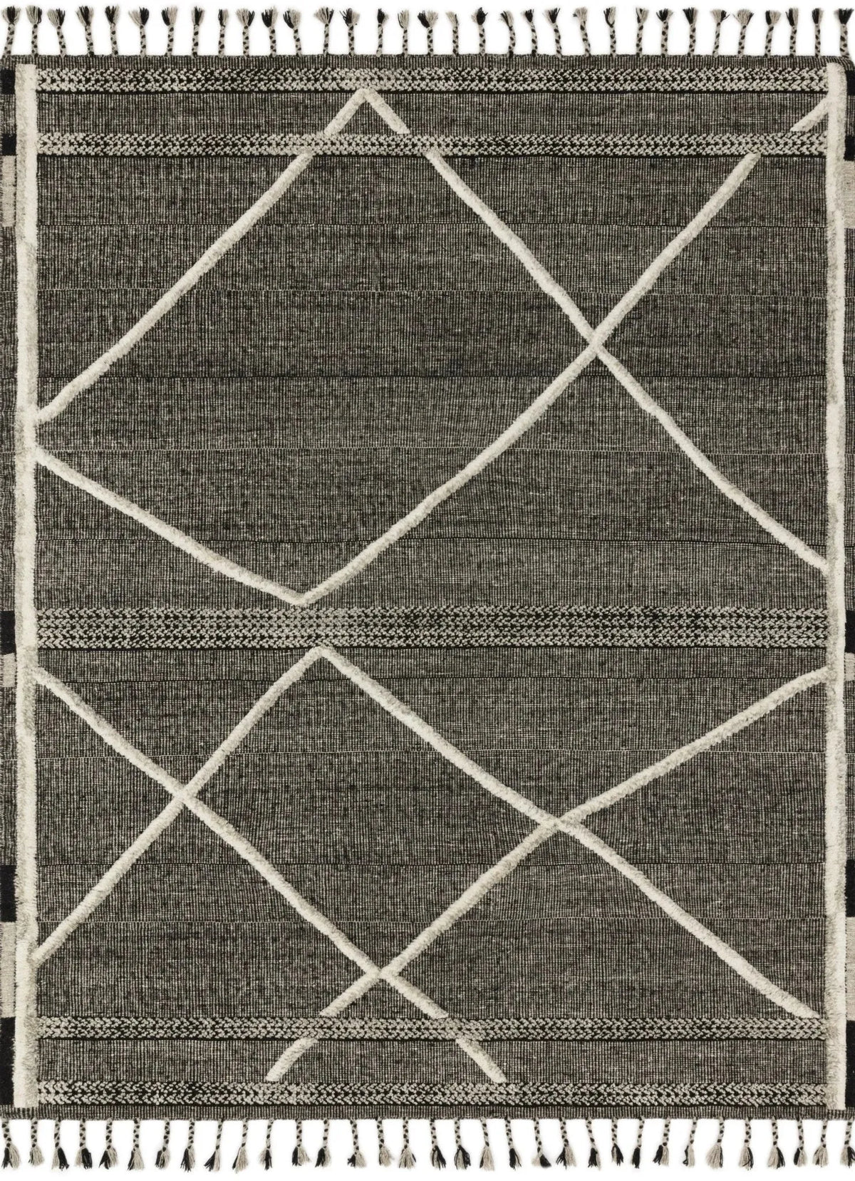 Iman Ima-02 Beige/Charcoal Rug