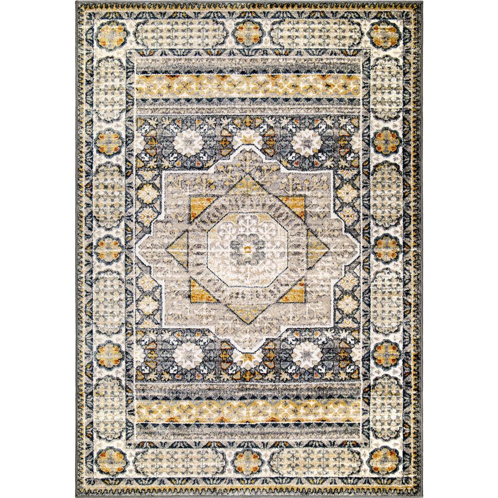 Imperial By Palmetto Living 9511 Lagos Distressed Grey Rugs - Rug & Home