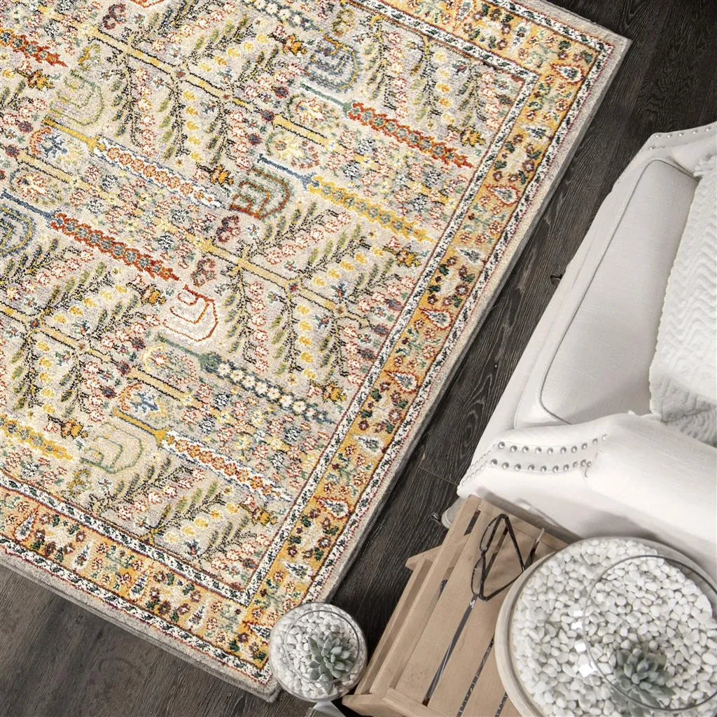 Imperial By Palmetto Living 9512 Safavid Light Grey Rugs - Rug & Home