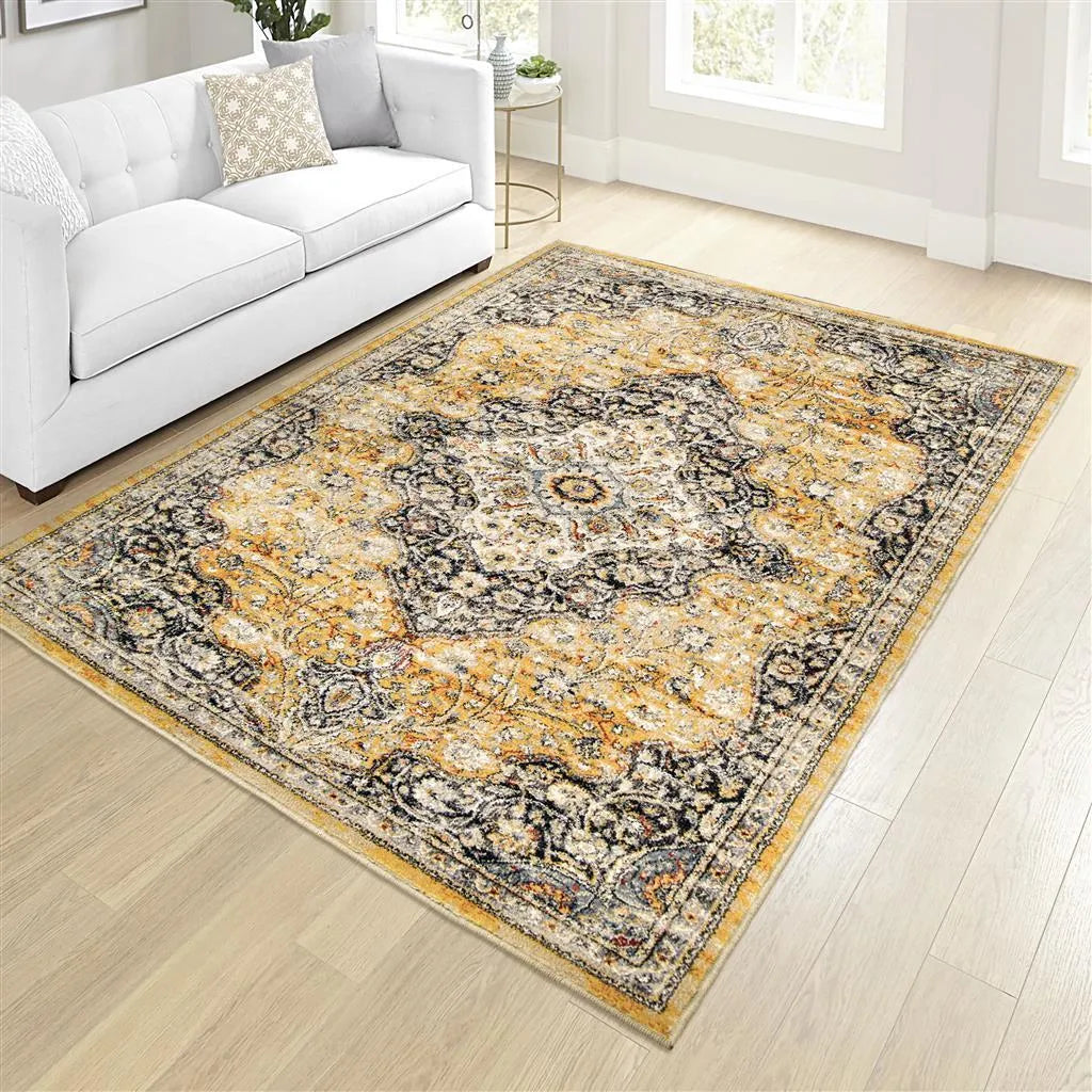 Imperial By Palmetto Living 9513 Cressida Gold Rugs - Rug & Home