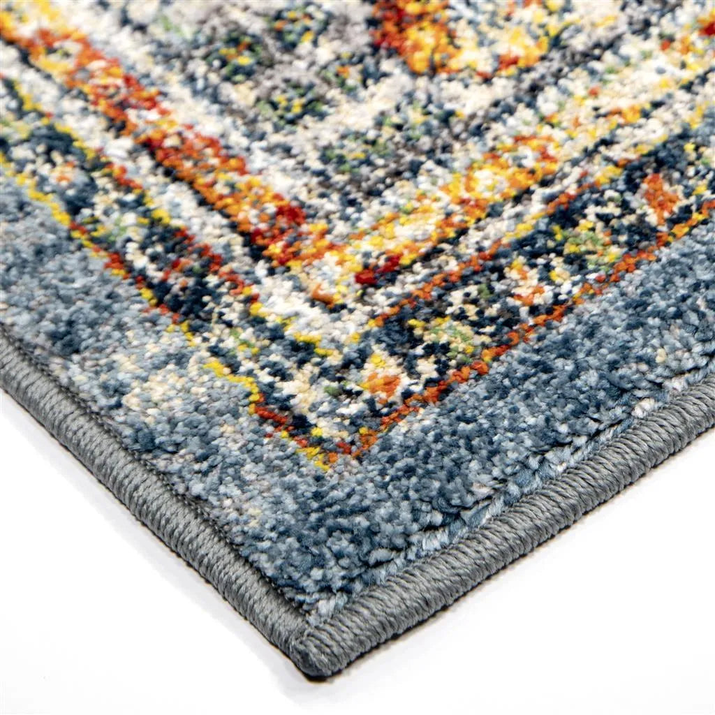 Imperial By Palmetto Living 9514 Excalibur Distressed Blue Rugs - Rug & Home