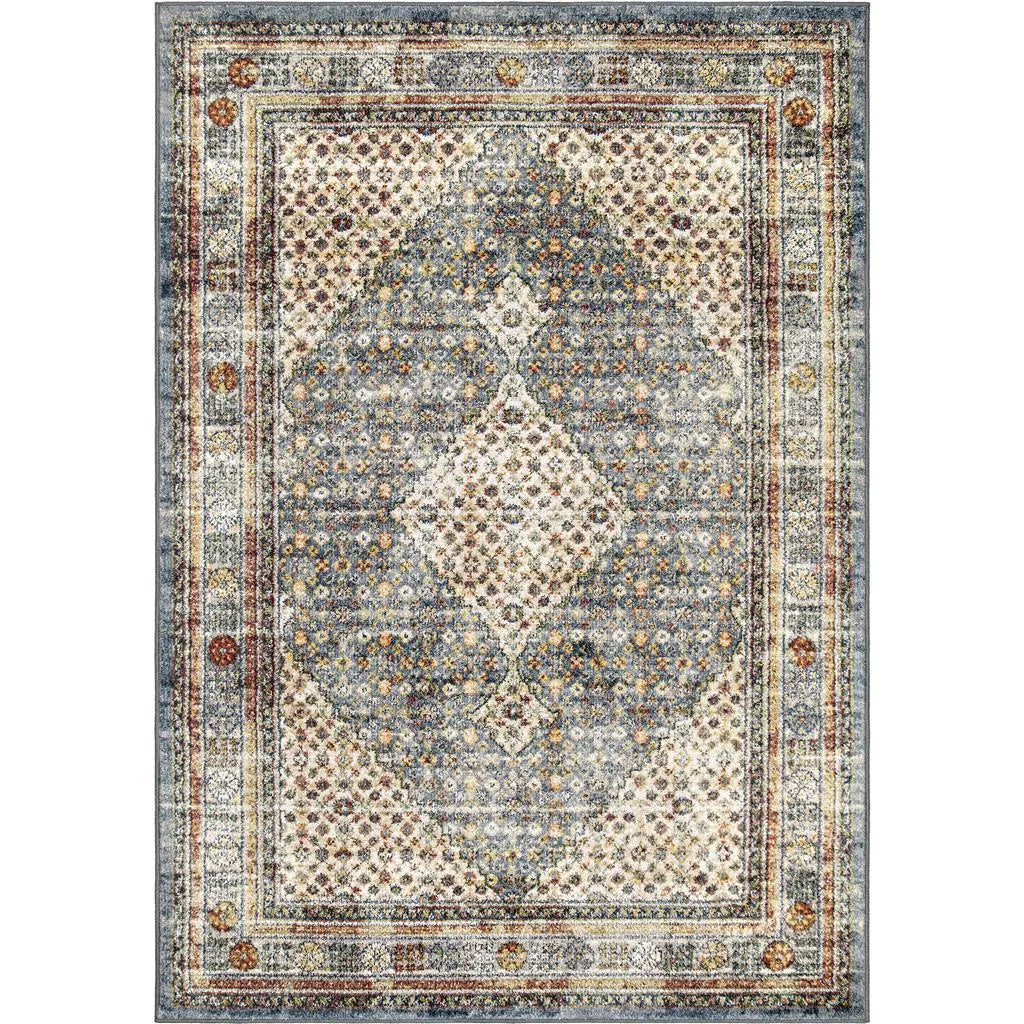 Imperial By Palmetto Living 9514 Excalibur Distressed Blue Rugs - Rug & Home