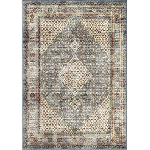Imperial By Palmetto Living 9514 Excalibur Distressed Blue Rugs - Rug & Home