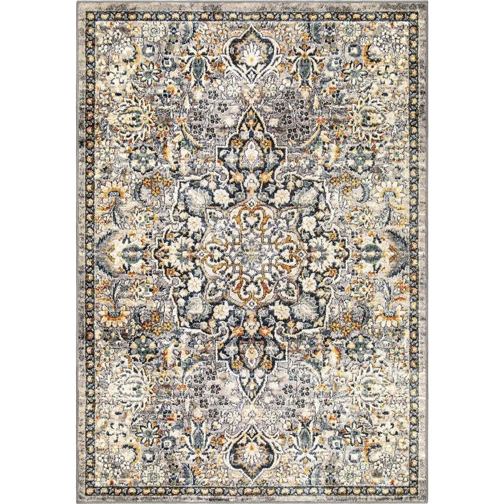 Imperial By Palmetto Living 9515 Faremen Distressed Grey Rugs - Rug & Home