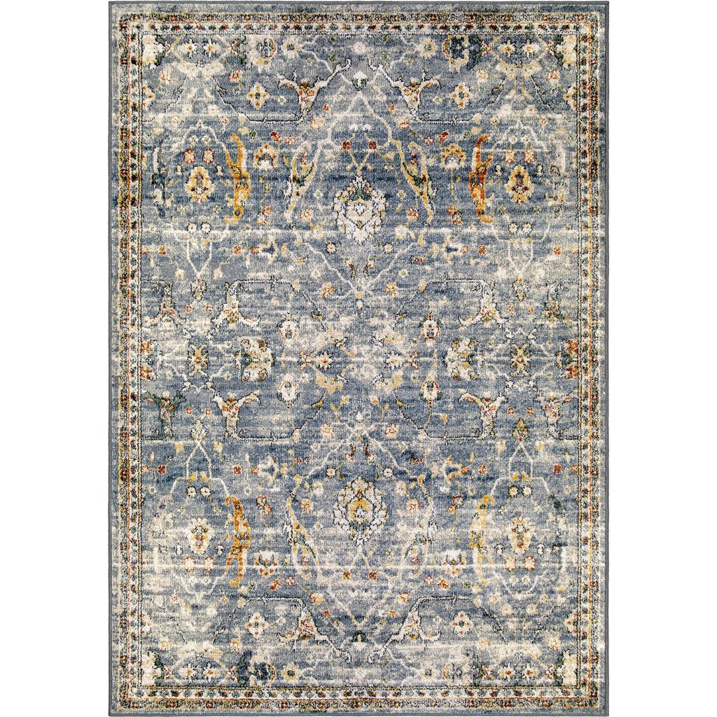 Imperial By Palmetto Living 9517 Ankara Field Distressed Blue Rugs - Rug & Home