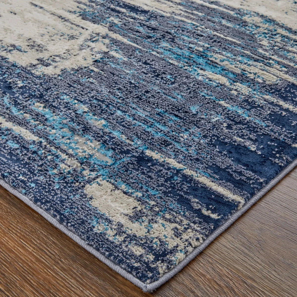 Indio IND39GYF Tan/Blue Rug