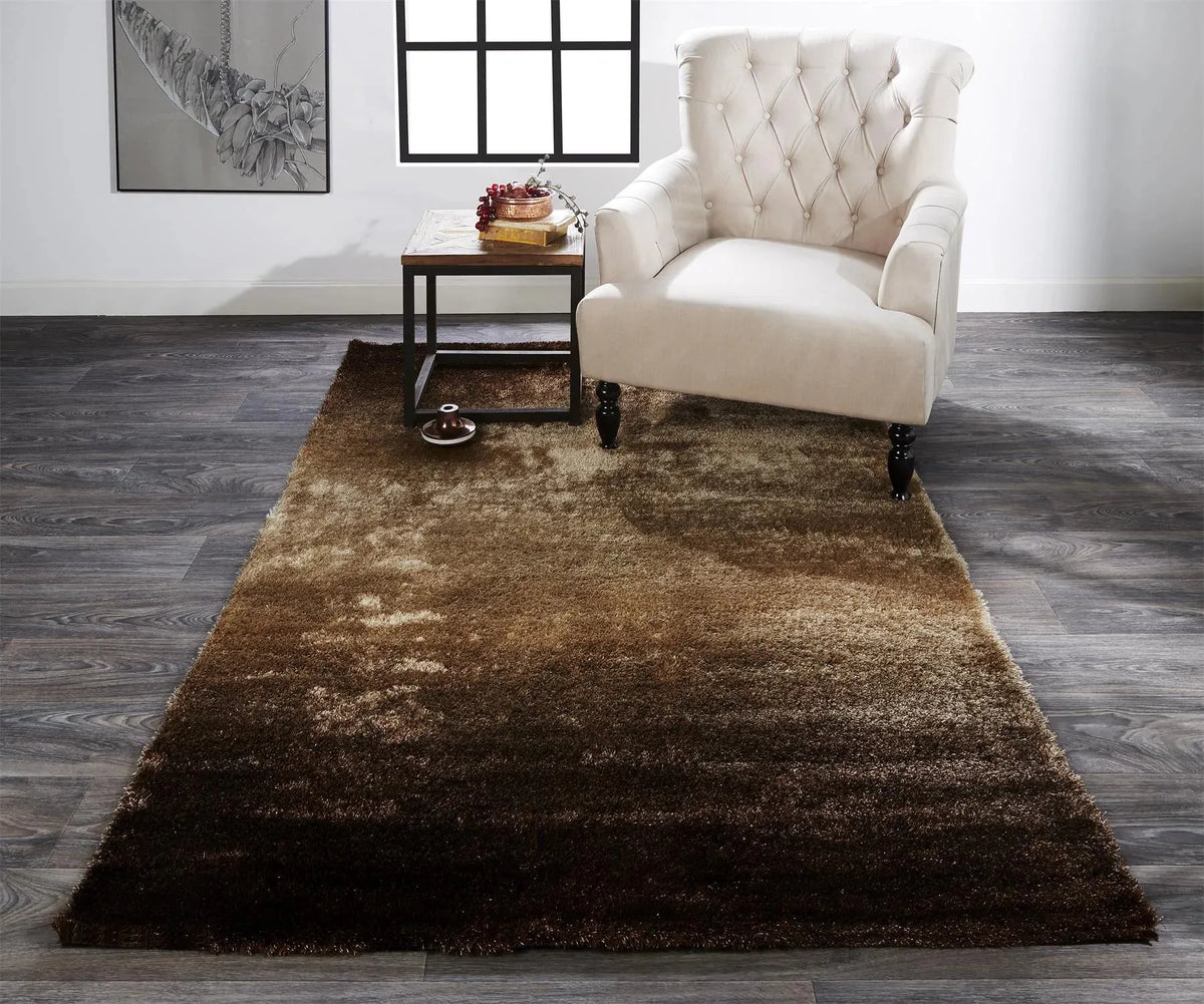 Indochine 4944551F Brown Rug