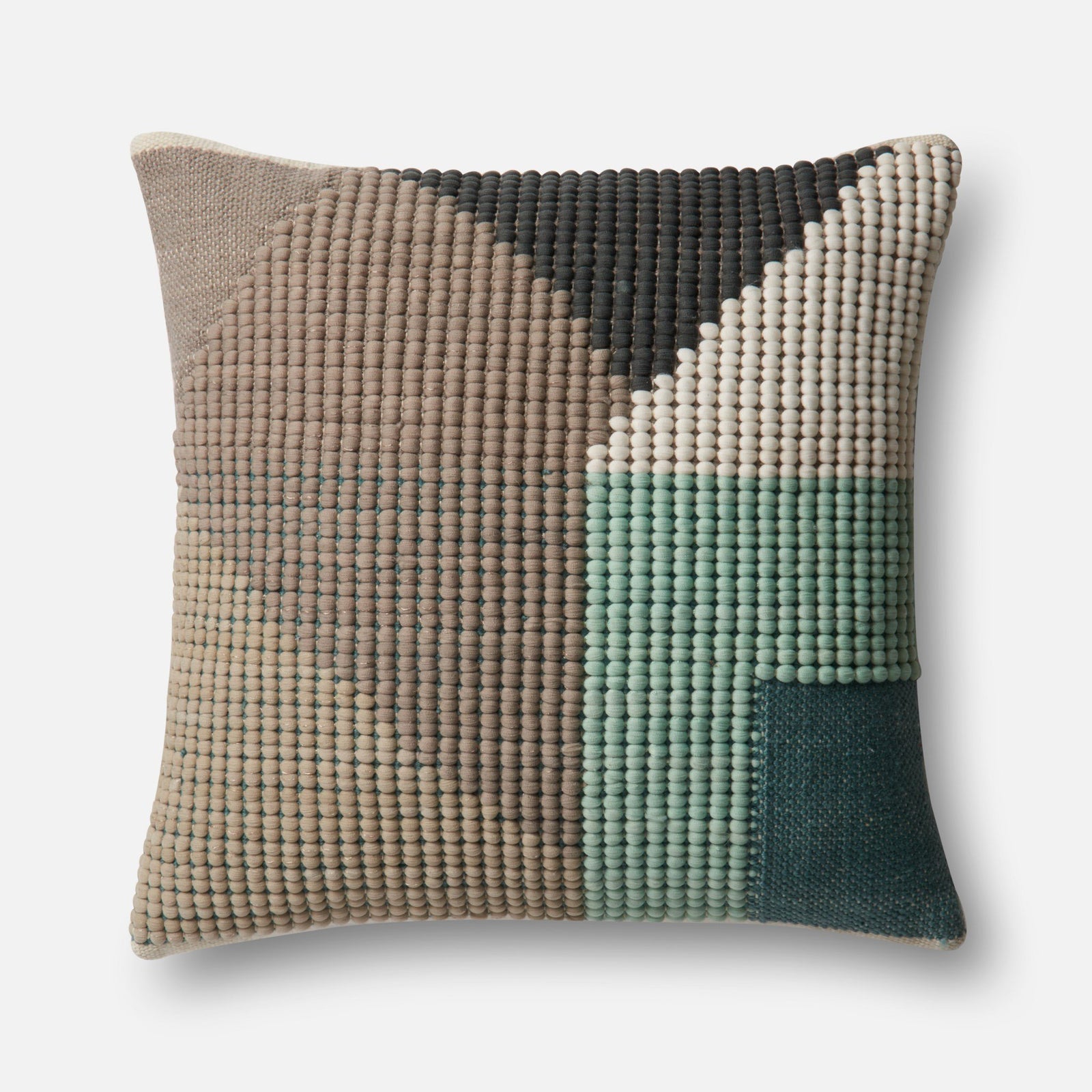 Indoor/Outdoor P0504 Teal/Multi Pillow