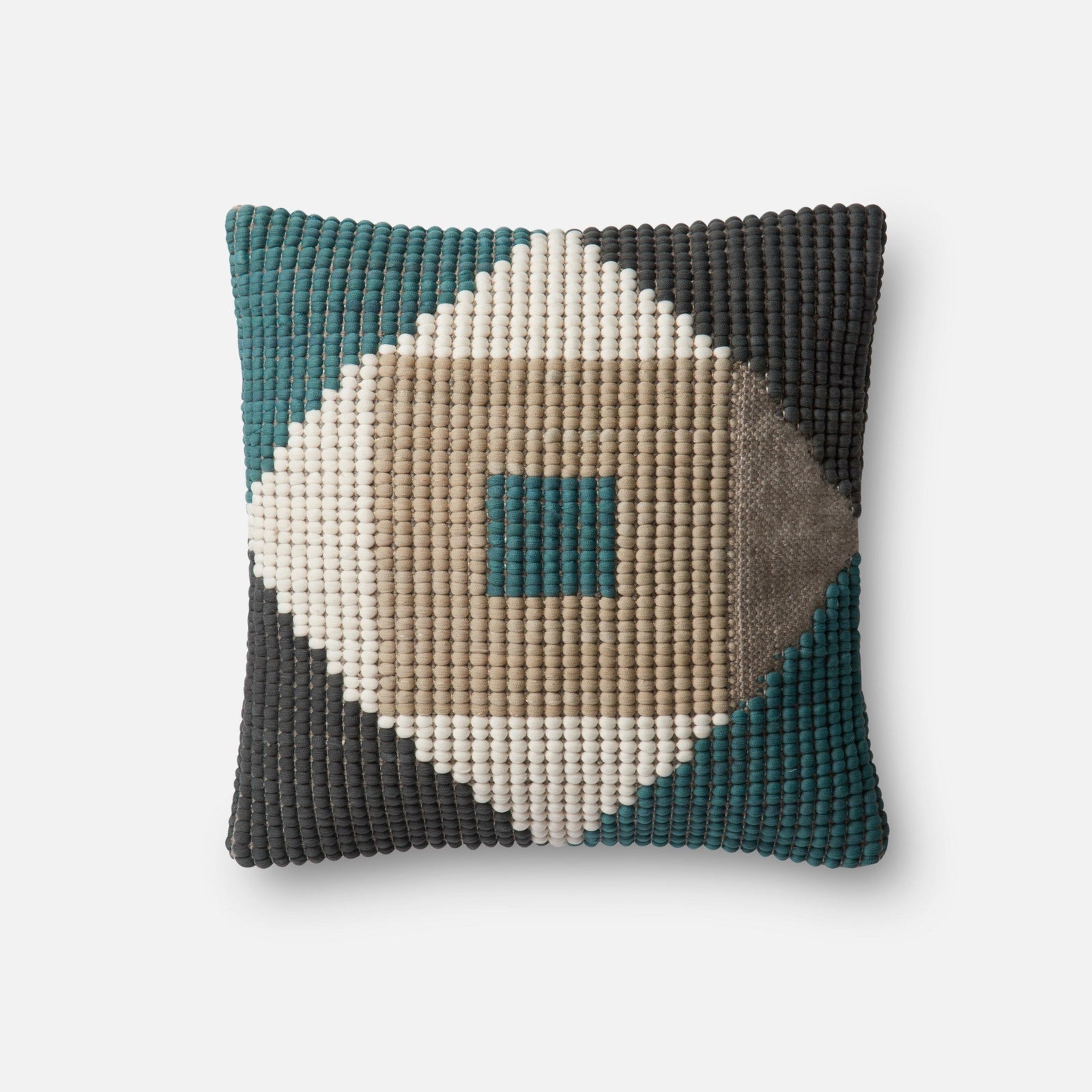Indoor/Outdoor P0505 Teal/Multi Pillow