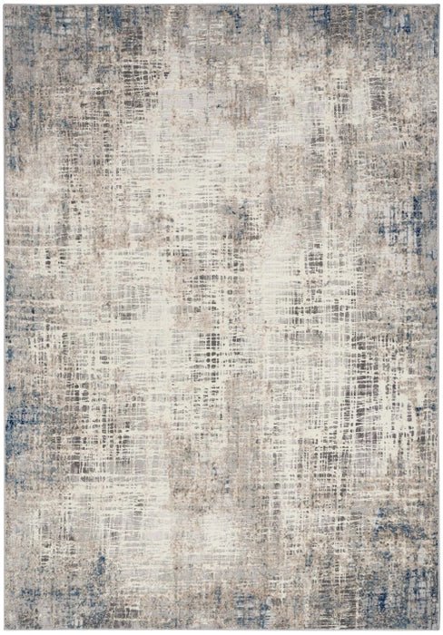 Infinity (CK022) IFN01 Blue/Multi Rug - Rug & Home