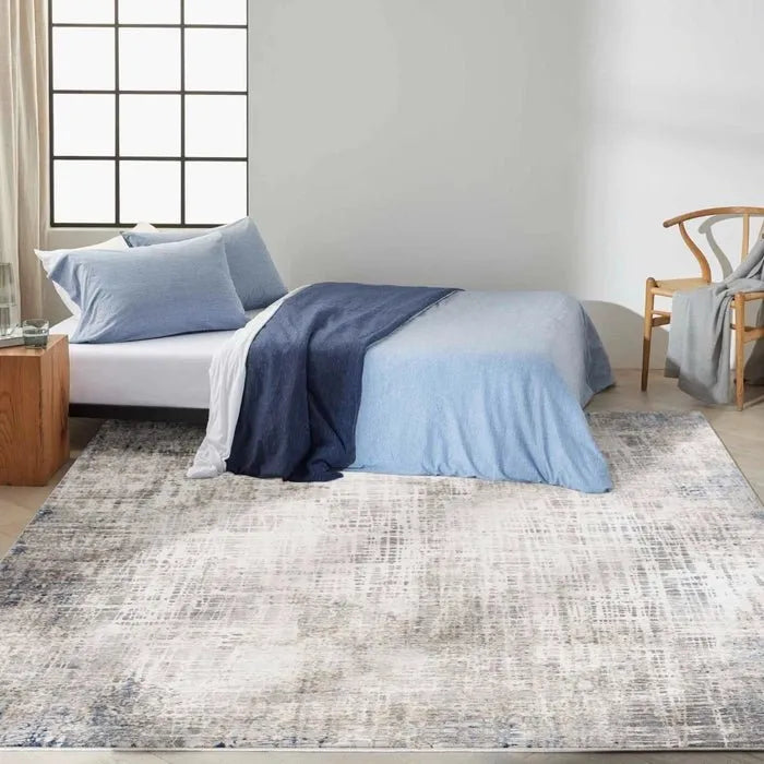 Infinity (CK022) IFN01 Blue/Multi Rug - Rug & Home