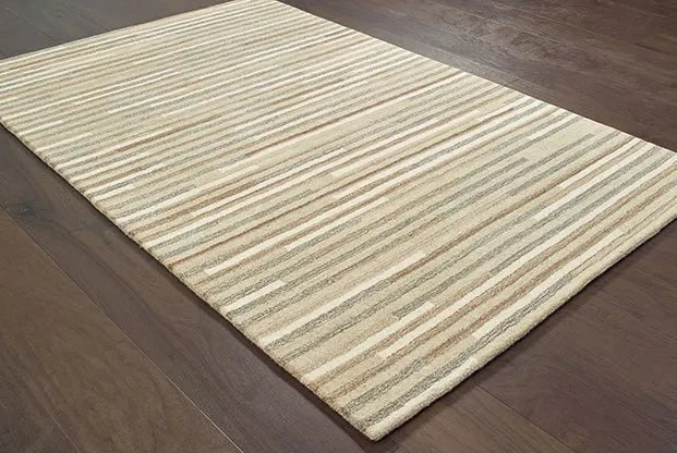 Infused 67007 Beige/ Grey Rug - Rug & Home