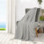 Insignia 80178BWT Black/White Throw Blanket - Rug & Home