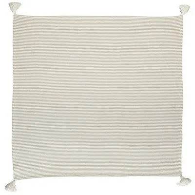 Insignia 80178CAW Cashmere/White Throw Blanket - Rug & Home