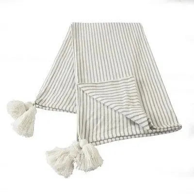 Insignia 80178SWT Sharkskin/White Throw Blanket