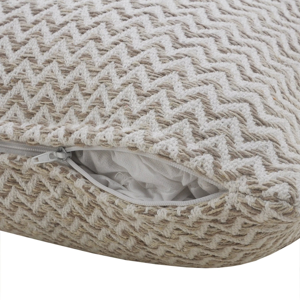 Insignia Lr07646 Beige/White Pillow - Rug & Home