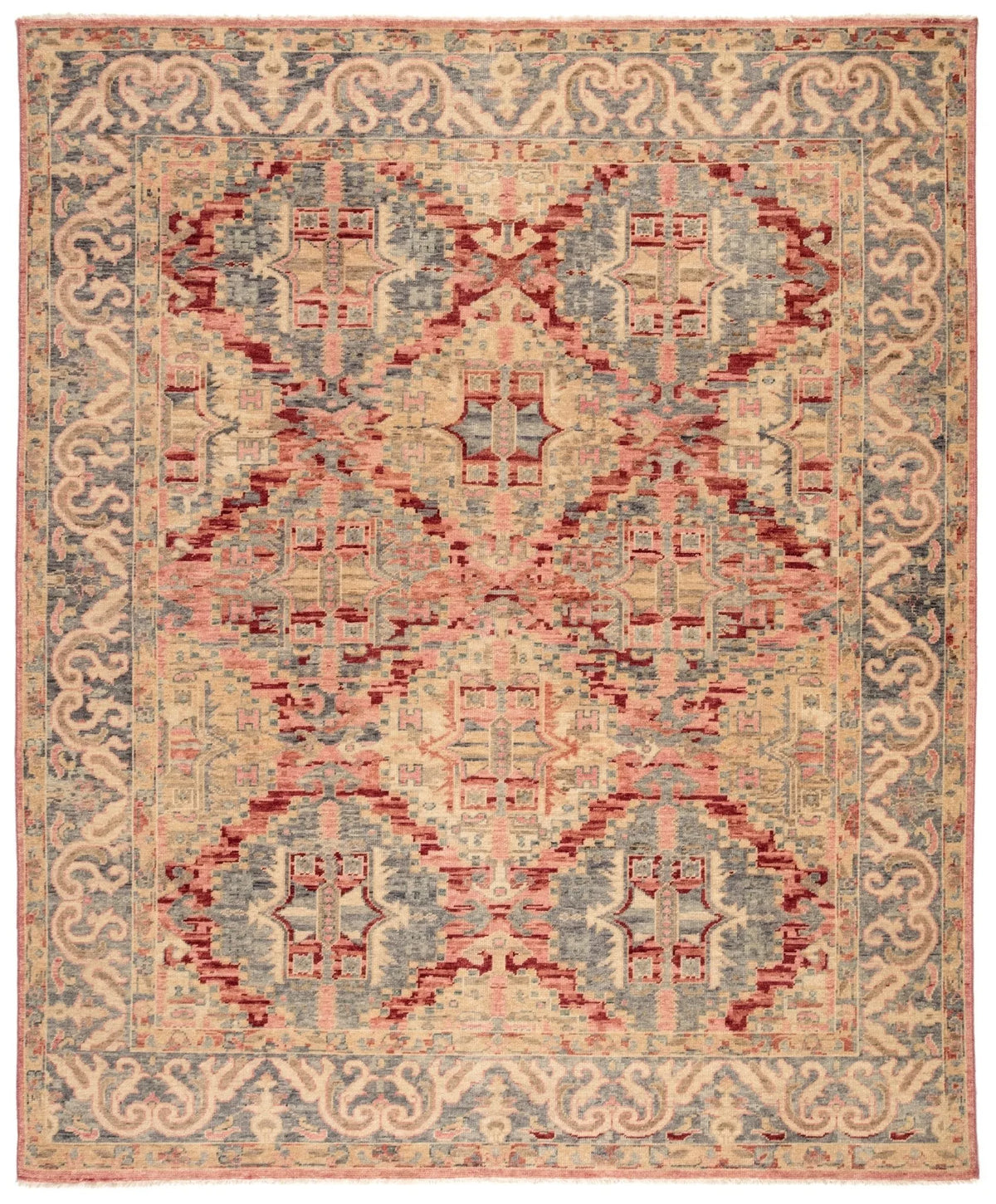 Inspirit ISP01 Taryn Beige/Pink Rug - Rug & Home